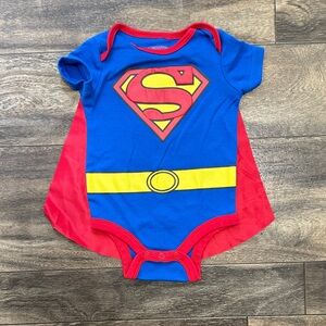 Superman Baby Onesie with Cape